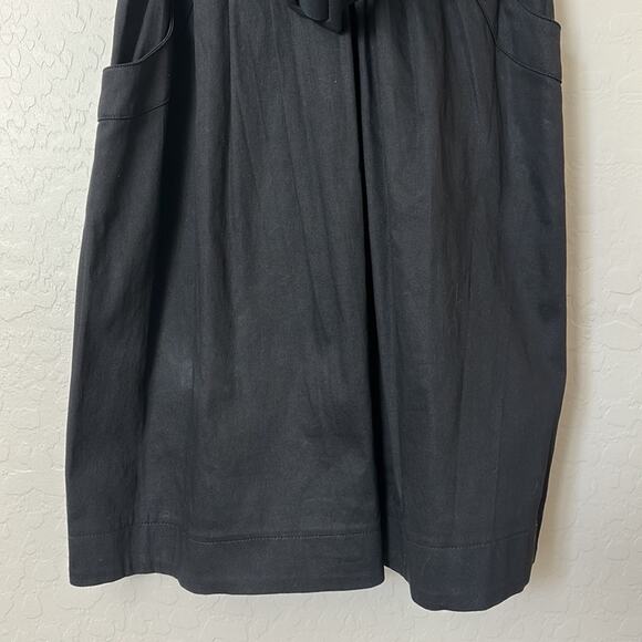 City Chic Ahoy Sailor Belted Fit Flare Dress Sleeveless Black White Nautical 20 - Picture 9 of 13